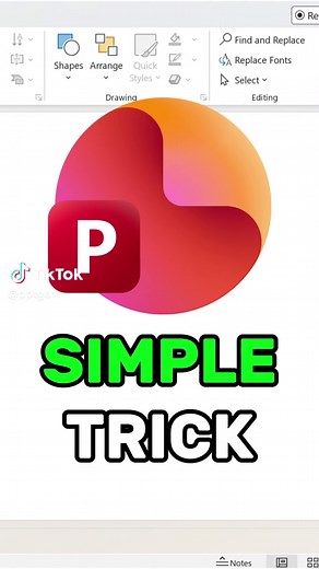 Simple PowerPoint Trick! Use code TIKTOK10 and get 10% off for all templates! #powerpoint #powerpointpresentation #tutorial
