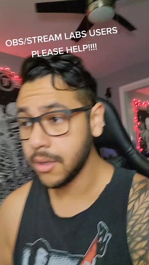 My streams look like an 80's VHS recording. Send help! #livestream #obsstudiotips #streamlabs #streamer #streamersoftiktok #newstreamer #nvidia #ps5