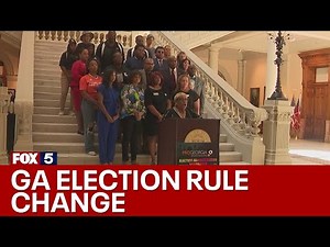 Georgia Election Board makes controversial rule change | FOX 5 News