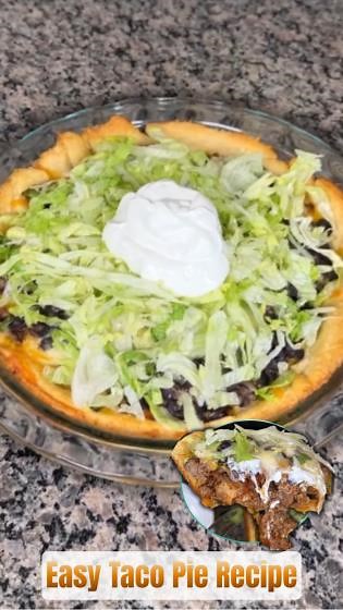 Easy Taco Pie Recipe Everyone Will Love