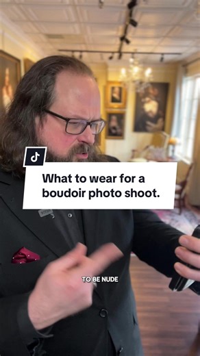 What to wear for a boudoir photo shoot. First, you don’t HAVE to do anything you’re uncomfortable with during your boudoir photo shoot. Many of the people who book me for boudoir portraits choose to wear nothing, but, it’s not a requirement. There’s limitless ways you can be styled. Some go with lingerie, robes, sweaters, button down shirts, and any number of other things. The most important thing is that you feel comfortable and like your best self in whatever you decide to wear or not wear.