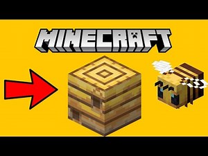 How to CRAFT a BEEHIVE in Minecraft