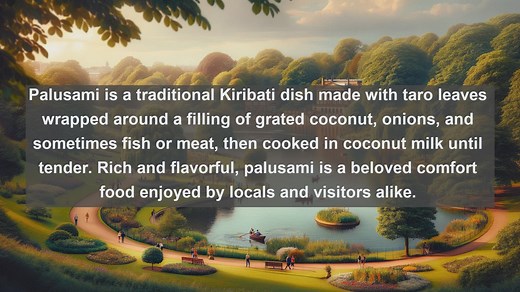 Taste of Paradise: Top 10 Delicious Foods in Kiribati