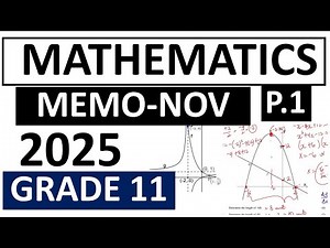 MEMTHEMATICS GRADE 11 term 4 MATHEMATICS P.1 GRADE 11 PREP GRADE 11 TERM 4 EXAMS END THUNDEREDUC
