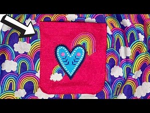 How To Sew A Pocket [PATCH POCKET] Sewing For Beginners