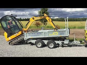 JCB 8018 self loading skill