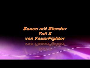 3D Modellbahn Studio Workshop Bauen mit Blender Teil 5