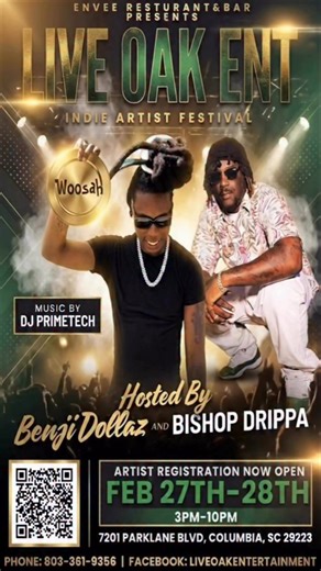 ⭐️🎤Rap Competition 🎤⭐️ If you got what it take scan the QR code or message me🤘🏾 Let’s Goooo | Benji Dolla