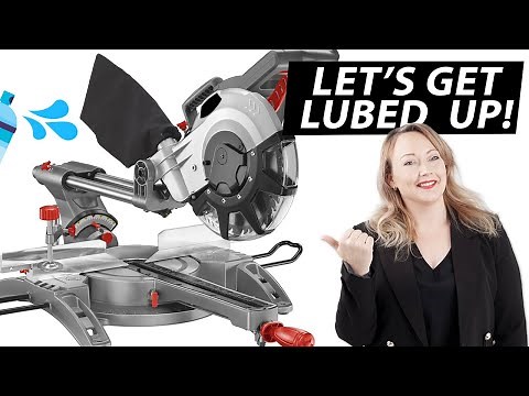 How to Tune Up a Mitre Saw | Cleaning and lubrication