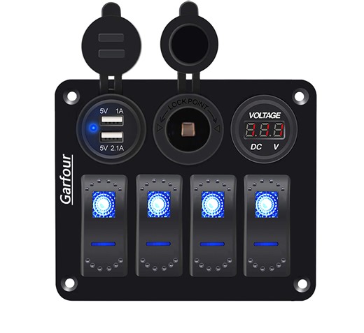 Watch Garfour rocker switch panel on Amazon Live