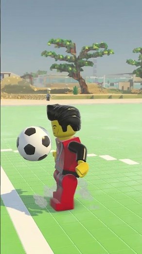 LEGO Worlds - Back then, on the largest LEGO football field [2017] in LEGO Worlds