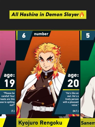 Complete Guide to All Hashira in Demon Slayer