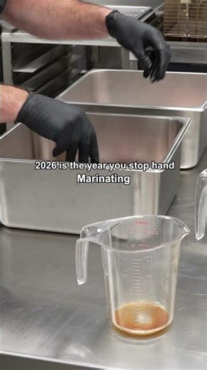 2026 is the year you stop hand breading, battering, blending, marinating, mixing, sifting... #shorts