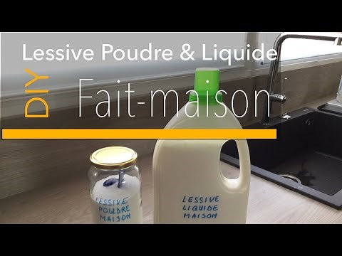 Homemade Powder and Liquid Laundry Detergent
