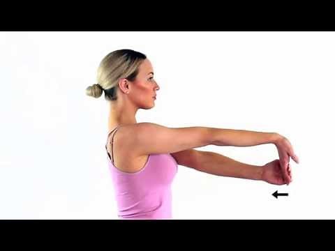 How to do a standing forearm flexor stretch