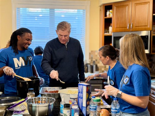 Magic celebrate Black History Month with volunteer work throughout Orlando