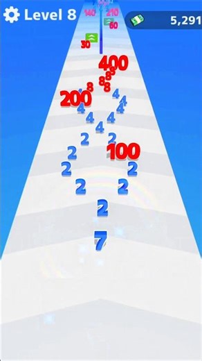 Number Master stack Run gameplay