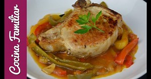 Cómo hacer chuletas de cerdo con salsa agridulce