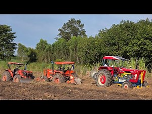 แมสซี่ย์ฟอร์ด 5000 เทอร์โบจะดึงคูโบต้า M9000 ขึ้นจากหล่มได้ไหม