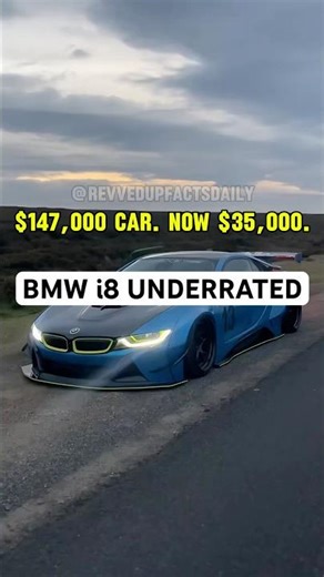 Why the BMW i8 crashed to $35k from $147k #bmw #shorts #cars