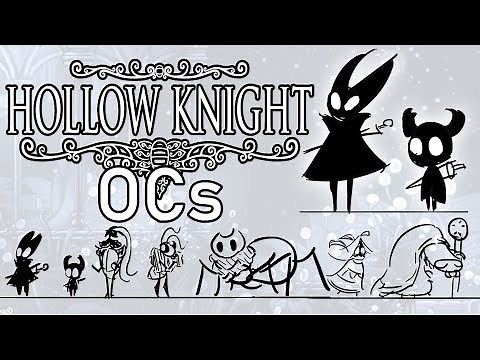 Trying to Draw Hollow Knight OCs from Scratch!