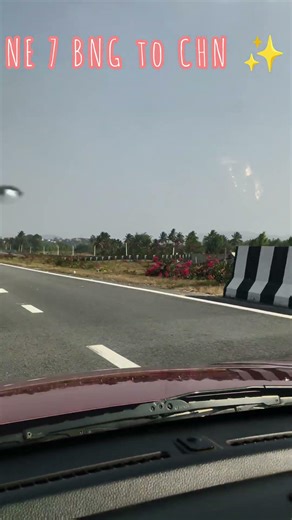 NE 7 is partially open at Bangalore side.. ✨ #blogger #travel #nhai #bangalore #chennai