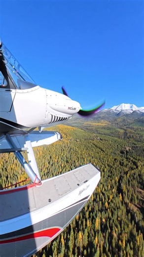 Happy place found. #flymontana #aviation #floatplane #seaplane #flyingadventures #lakelife #XCub #montana #seaplaneadventures @captainhawkins91 @wipaire @cubcrafters | Backcountry Flying Experience