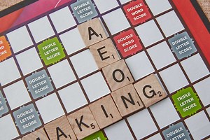 Short Vowel-Only Words in Scrabble