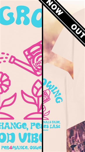 KEEP GROWING 🌷 SS//26 Our 1st of only 4 drops this year. You have until 08.03 to pre-order! Shipping available. Won’t be repeated, sure to be imitated https://unity4performance.co.uk/merch