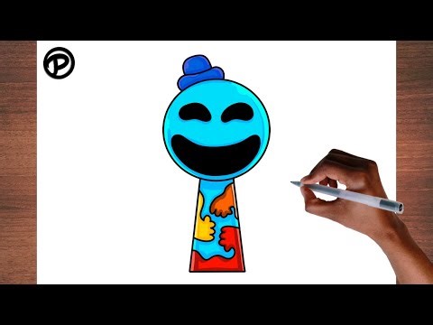 HOW TO DRAW DOEY THE DOUGHMAN SPRUNKI