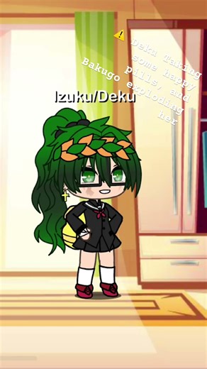 This is my AU do not mind Deku is a female ￼￼