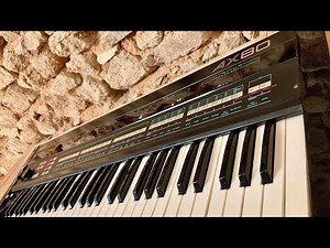 Akai AX80 with realtime MIDI controller