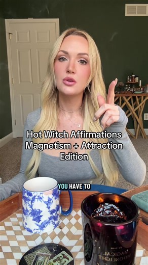 Your energy is the magnet. Your life shifts when you shift✨ #witchtok #witchy #witch