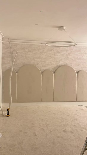 Create an enchanted tree feature with us!✨ Save this reel for future DIY inspo🤍 we used our Magnolia single stems with white washed branches we made ourselves to create a dreamy, enchanted forest look✨ follow Rowen Homes for more home inspo #homedecor #diyhomedecor #interiorinspo | Rowen