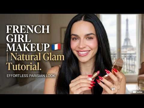 French Girl Makeup 🇫🇷 Natural Glam Tutorial (Effortless Parisian Look)