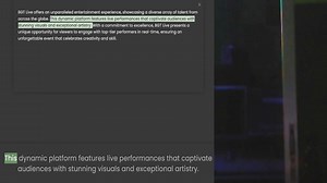 across the globe. This dynamic platform features live performances that captivate audiences with stu