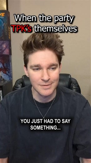 When the party TPKs themselves #dungeonsanddragons #foryou #dnd