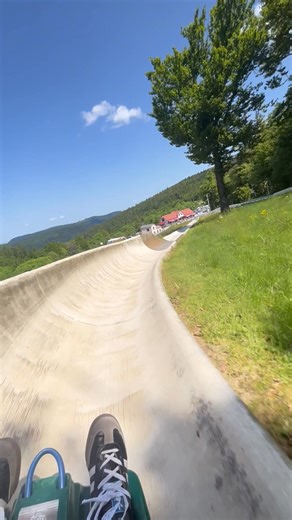 Les luges de la Schlucht, un bon moyen d'échapper à la canicule ! Venez nous voir sur le col !😎 | La Schlucht Labellemontagne