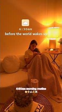 4:30 AM Morning Routine , Discipline & a Soft Start to My Day 🌅🤍