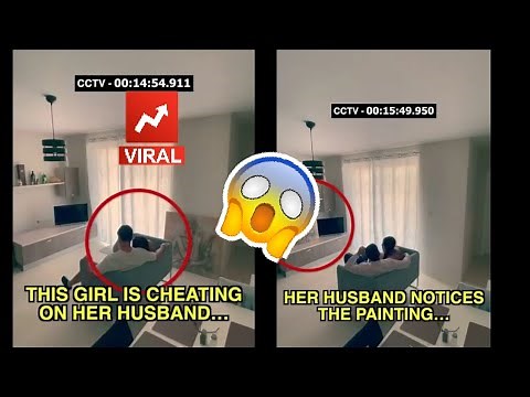 wife caught cheating 😠 on spy camera 😡😡 gone viral