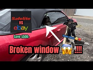 How to replace the rear quarter window on a 99-04 convertible mustang (and save lots of $🤑)
