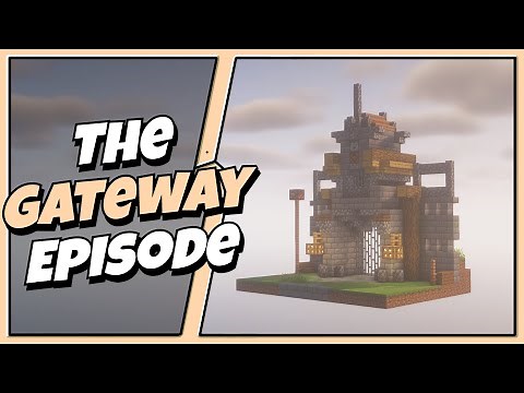 Minecraft: How To Build The Classic Mini-Games Lobby - Episode 2 - The Gateway