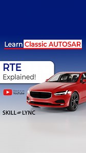 Episode 2 is out now! Learn Classic AUTOSAR from our YT channel: https://youtu.be/H9av1LhO_Qg Diving into the next layer in the AUTOSAR architecture: the Runtime Environment Layer! #SkillLync #AUTOSAR #AutomotiveSoftware #Upskill | Skill Lync