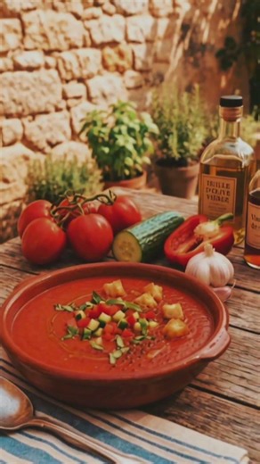 gaspacho #recettefacile #gourmandise #bonnecuisine #aperitifs #food #recette