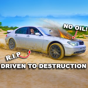 BMW 7 Series V8 vs Lexus LS V8 with no oil! Which will survive the longest? | carwow