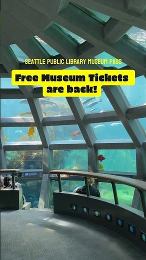 Yes! Seattle Library Card gets you free Museum Tickets 😍 #travelhack #seattlelife