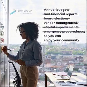 Property maintenance can be complex in any community. From single-family homes to large-scale master-planned communities, we support our board members with the upkeep, so everyone can slow down. https://bit.ly/41loLcJ | FirstService Residential | Facebook