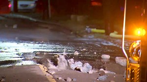 CHECK THIS OUT! Our crew saw this massive water main break in Green Tree early Tuesday morning. Residents can expect service to be disrupted. >> wpxi.tv/3X4Un68 | WPXI-TV Pittsburgh