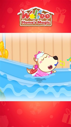 Oh no, Lucy wouldn’t share the bathroom with Wolfoo. 😣 She wasted water and accidentally got the house all wet! 💦 Let’s be kind and share, and always save water. Sharing is caring! 💙 #WolfooChristmas2025 #CartoonforKids #Wolfoo #MerryRoom #WolfooKindness #Sharingiscaring | Wolfoo Kids Cartoon