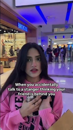 When You Accidentally Talk To A Stranger Thinking Your Friend Is Behind You 😭 | SAMREEN ALI VLOGS